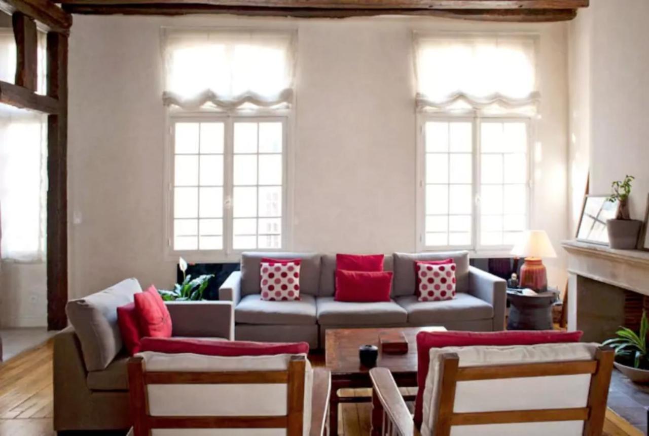 Charming Cosy Triplex In Trendy Marais Leilighet Paris Eksteriør bilde